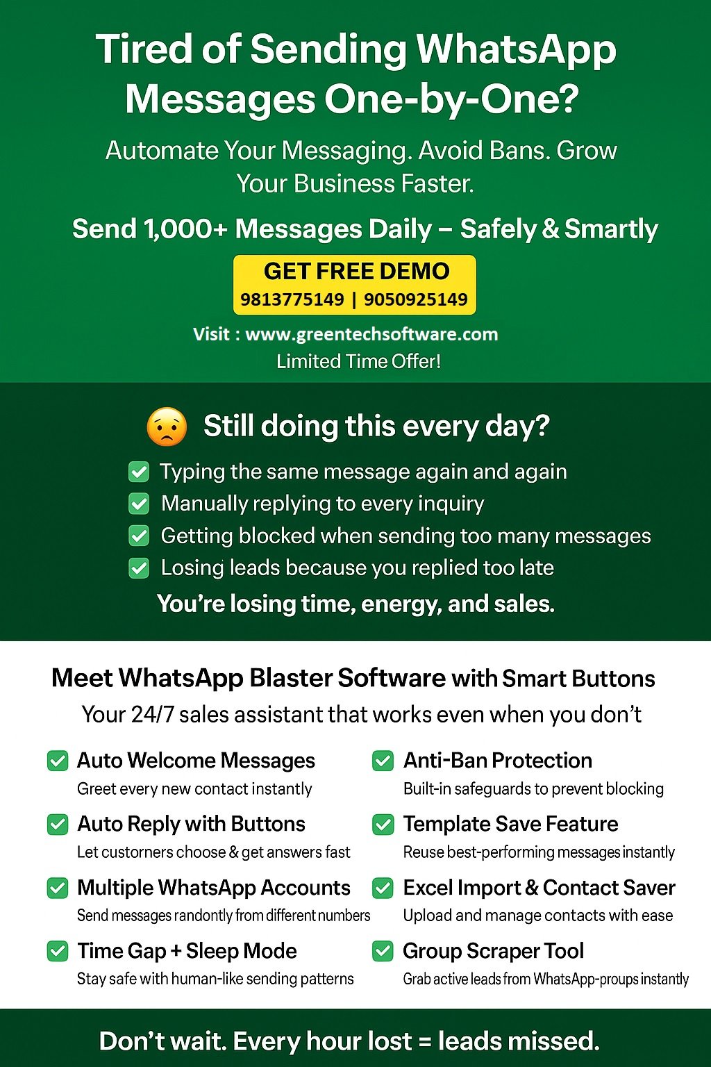 Button Whatsapp